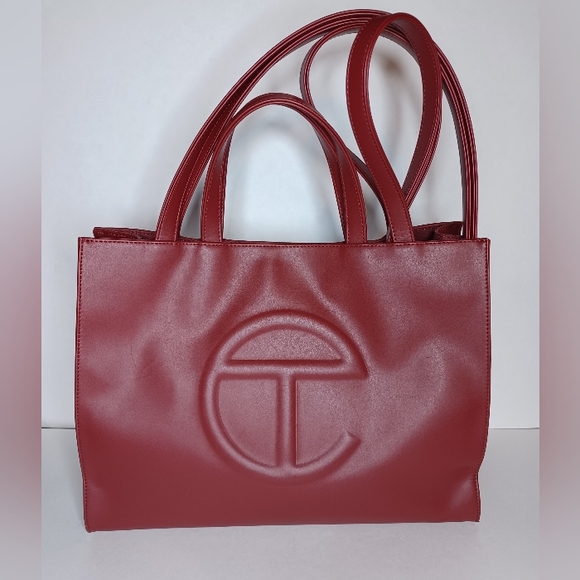 Telfar Handbags - TELFAR Medium Shopping Bag - Oxblood